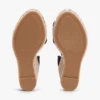 Sandale espadrile cu talpă înaltă din rafie Sandale espadrile cu talpă înaltă din rafie