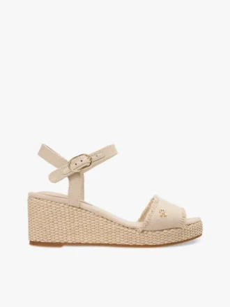 Sandale espadrile cu talpă înaltă țesută Sandale espadrile cu talpă înaltă țesută