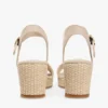 Sandale espadrile cu talpă înaltă țesută Sandale espadrile cu talpă înaltă țesută