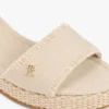 Sandale espadrile cu talpă înaltă țesută Sandale espadrile cu talpă înaltă țesută