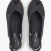 Sandale espadrile cu talpă înaltă și baretă în spate Sandale espadrile cu talpă înaltă și baretă în spate