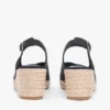 Sandale espadrile cu talpă înaltă și baretă în spate Sandale espadrile cu talpă înaltă și baretă în spate
