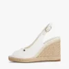 Sandale espadrile cu talpă înaltă și baretă în spate Sandale espadrile cu talpă înaltă și baretă în spate