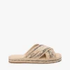Sandale espadrile din rafie Sandale espadrile din rafie
