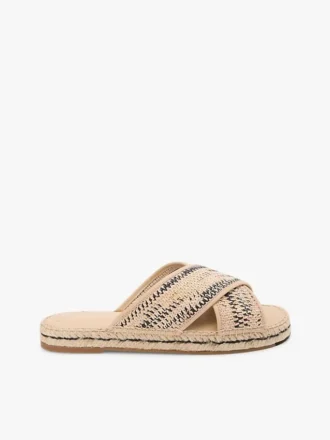 Sandale espadrile din rafie