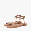 Sandale plate din piele Sandale plate din piele