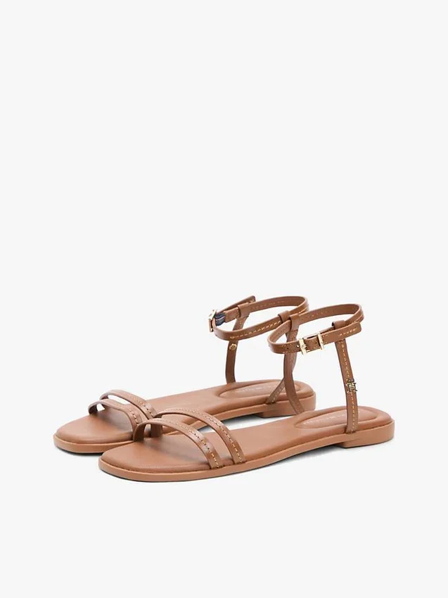 Sandale plate din piele Sandale plate din piele