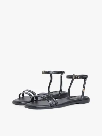 Sandale plate din piele Sandale plate din piele