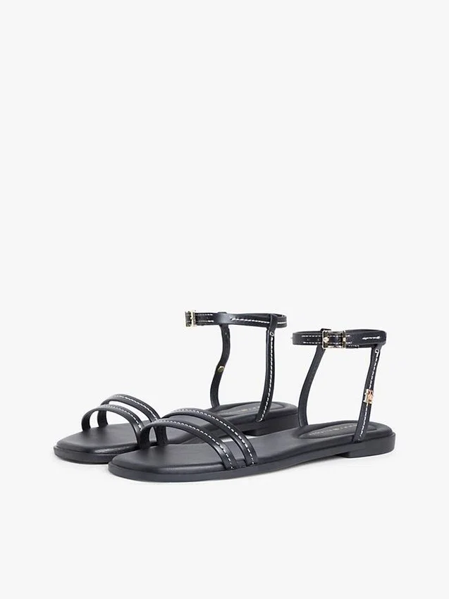 Sandale plate din piele Sandale plate din piele