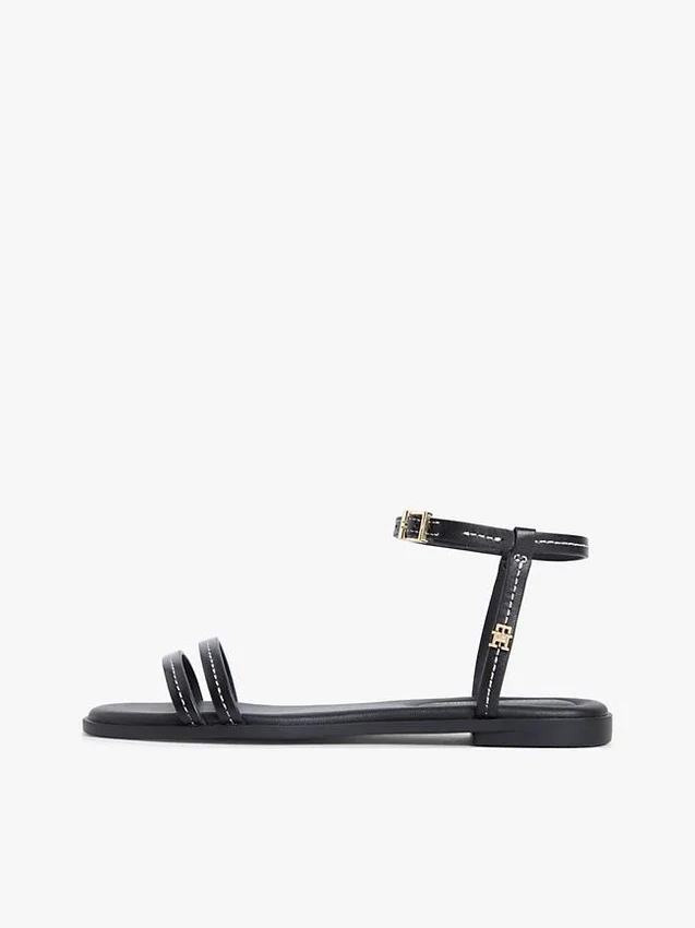Sandale plate din piele Sandale plate din piele