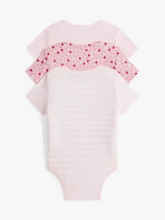 Set de 3 body-uri elastice pentru bebeluși