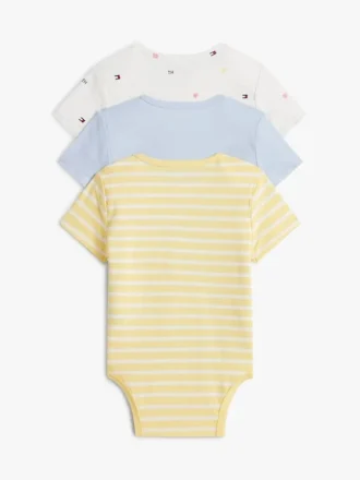 Set de 3 body-uri elastice pentru bebeluși