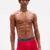 Set de 3 boxeri din bumbac elastic