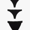 Set de 3 chiloți tanga și slip Set de 3 chiloți tanga și slip