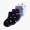 Set de 3 perechi de Șosete nautice pentru bebeluși