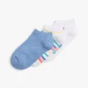 Set de 3 perechi de Șosete scurte Color Mix pentru copii