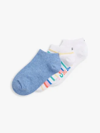 Set de 3 perechi de Șosete scurte Color Mix pentru copii