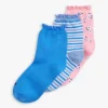 Set de 3 perechi de Șosete scurte Daisy Mix pentru copii