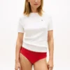Set de 3 slipuri bikini cu bordură din dantelă Set de 3 slipuri bikini cu bordură din dantelă
