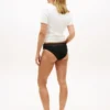 Set de 3 slipuri bikini cu bordură din dantelă Set de 3 slipuri bikini cu bordură din dantelă