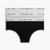 Set de 3 slipuri bikini cu logo Tommy