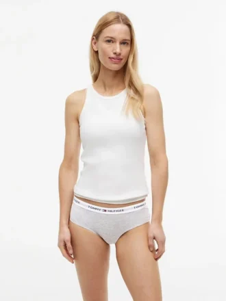 Set de 3 slipuri bikini cu logo Tommy