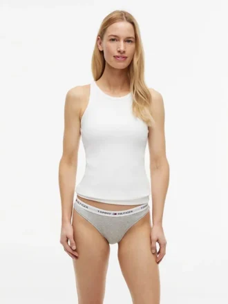 Set de 3 slipuri bikini cu logo Tommy