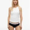 Set de 3 slipuri bikini cu logo Tommy