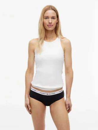 Set de 3 slipuri bikini cu logo Tommy