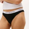 Set de 3 slipuri bikini cu logo Tommy Set de 3 slipuri bikini cu logo Tommy