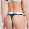 Set de 3 tanga clasice din bumbac Set de 3 tanga clasice din bumbac