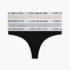 Set de 3 tanga cu logo Tommy Set de 3 tanga cu logo Tommy