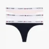 Set de 3 tanga cu logo Tommy Set de 3 tanga cu logo Tommy