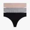 Set de 3 tanga fără cusături Set de 3 tanga fără cusături
