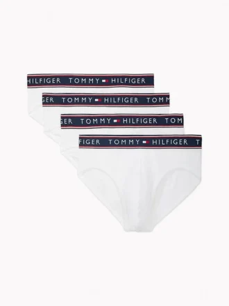 Set de 4 slipuri din bumbac elastic