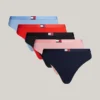 Set de 5 tanga cu logo steag Set de 5 tanga cu logo steag