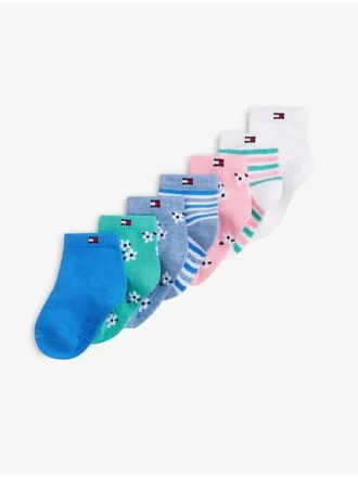 Set de 7 perechi de Șosete Daisy Mix pentru bebeluși