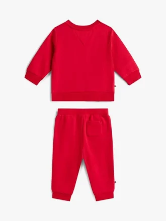 Set de hanorac și pantaloni cu logo pentru bebeluși