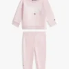 Set de hanorac și pantaloni cu logo Tommy pentru bebeluși Set de hanorac și pantaloni cu logo Tommy pentru bebeluși