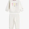Set de hanorac și pantaloni cu logo Tommy pentru bebeluși Set de hanorac și pantaloni cu logo Tommy pentru bebeluși