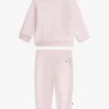 Set de hanorac și pantaloni cu logo Tommy pentru bebeluși Set de hanorac și pantaloni cu logo Tommy pentru bebeluși