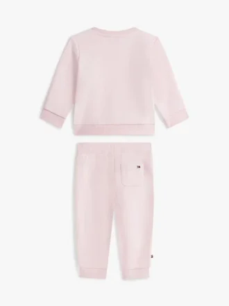 Set de hanorac și pantaloni cu logo Tommy pentru bebeluși