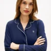 Set de pijamale cu cămașă cu mâneci lungi și pantaloni