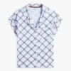 Set de pijamale cu cămașă cu mâneci scurte și pantaloni scurți Set de pijamale cu cămașă cu mâneci scurte și pantaloni scurți