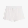 Set de pijamale cu maiou cu spate în formă de U și pantaloni scurți
