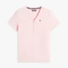Set de pijamale cu tricou Henley și pantaloni scurți Set de pijamale cu tricou Henley și pantaloni scurți