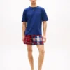 Set de pijamale cu tricou și pantaloni scurți din țesătură