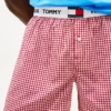 Set de pijamale cu tricou și pantaloni scurți din țesătură Set de pijamale cu tricou și pantaloni scurți din țesătură
