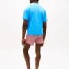 Set de pijamale cu tricou și pantaloni scurți din țesătură Set de pijamale cu tricou și pantaloni scurți din țesătură