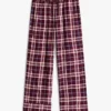 Set de pijamale din flanel cu pantaloni Set de pijamale din flanel cu pantaloni